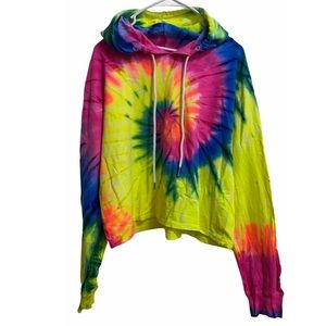 NWOT Tie Dye Hoodie Size M